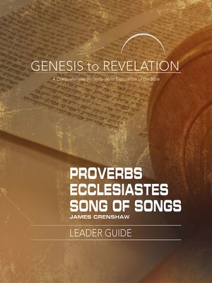 cover image of Genesis to Revelation